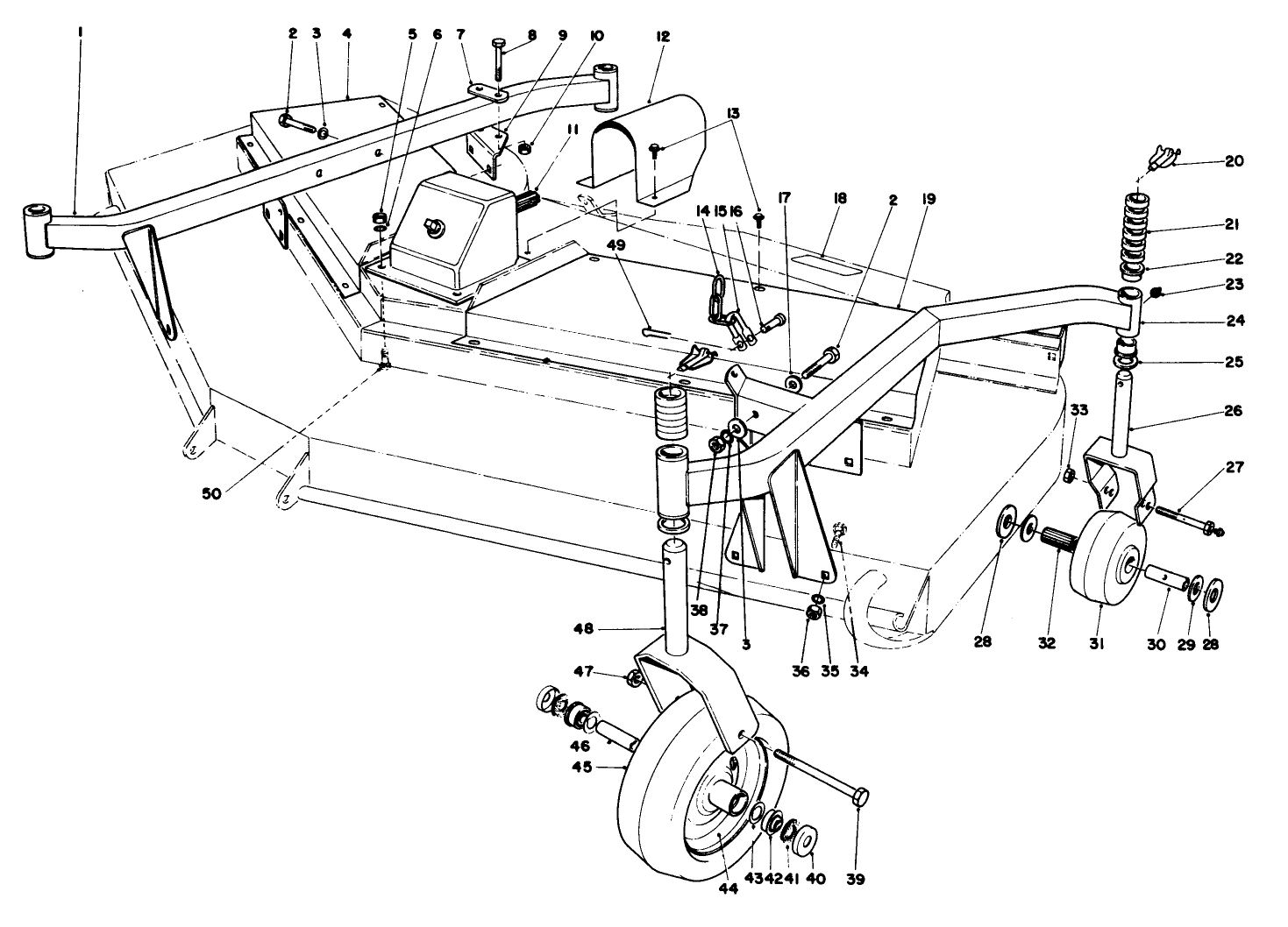 Cutting Unit Model No. 30710 (continued)