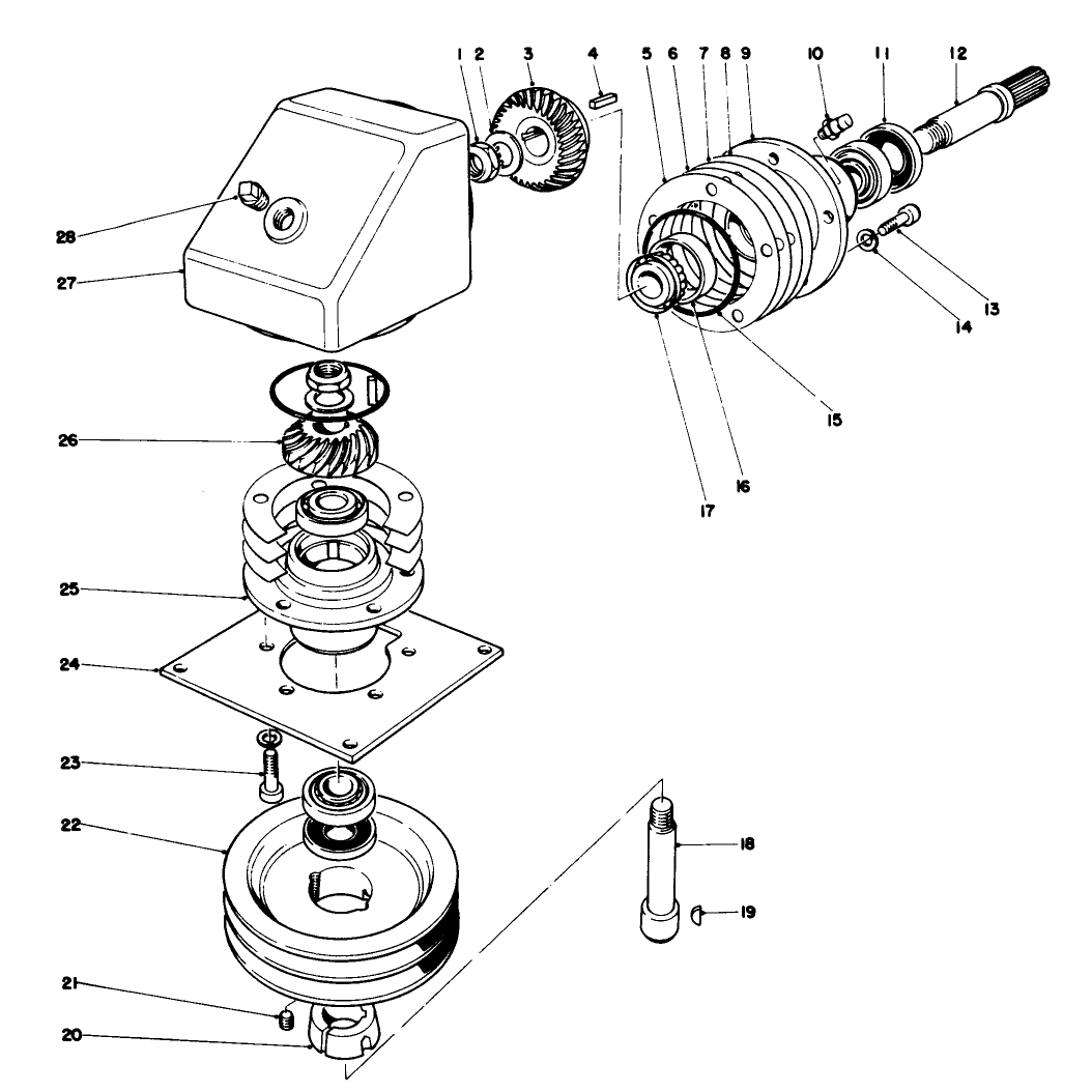 Cutting Unit Model No. 30721 & 30710