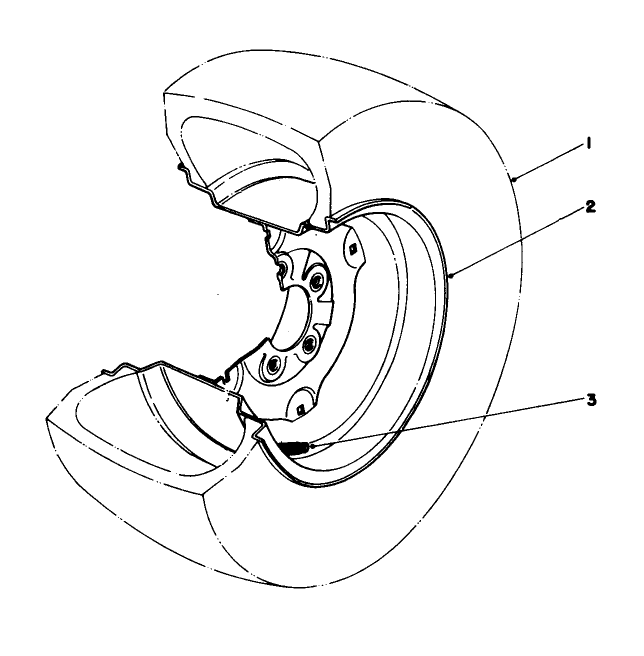 Tire & Wheel Assembly 23 X 10.50 X 12 (optional) No. 36-1050