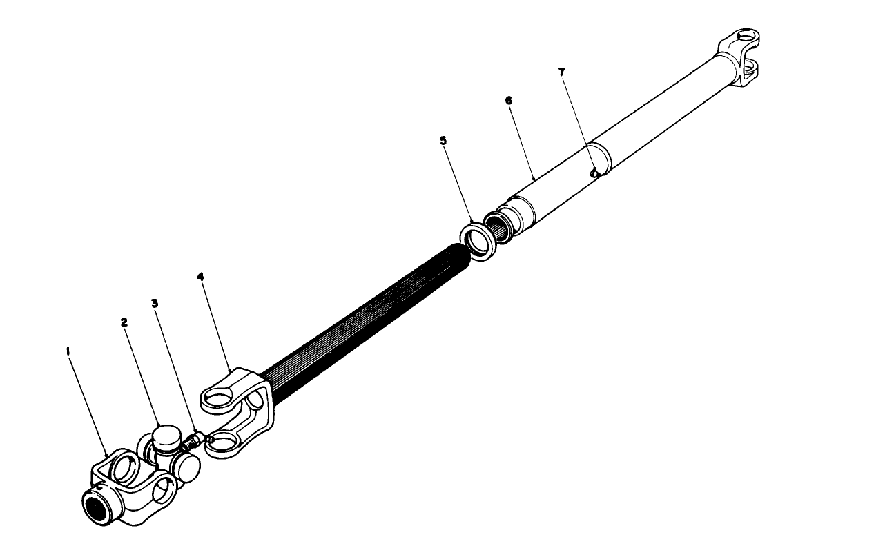 Drive Shaft Assembly No. 21-3090