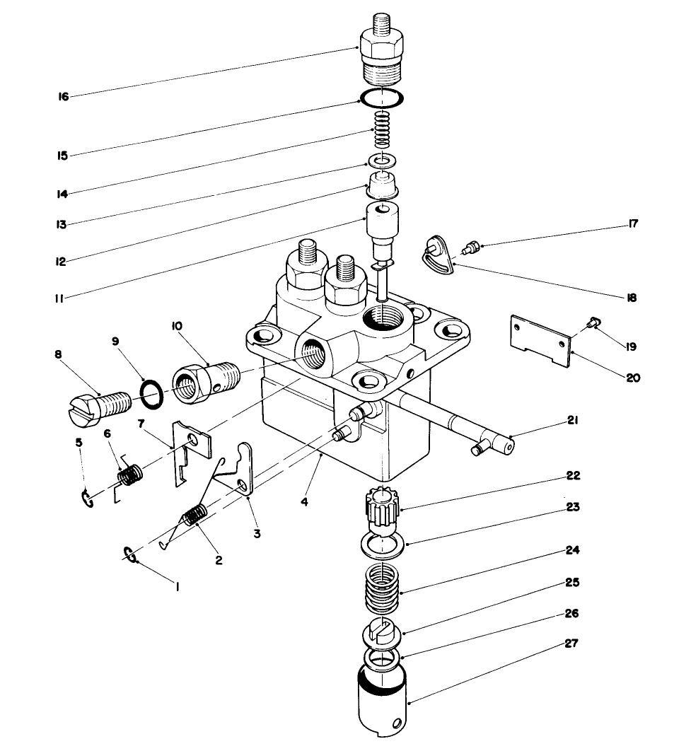 Fuel Injection Pump Assembly No. 42-8000