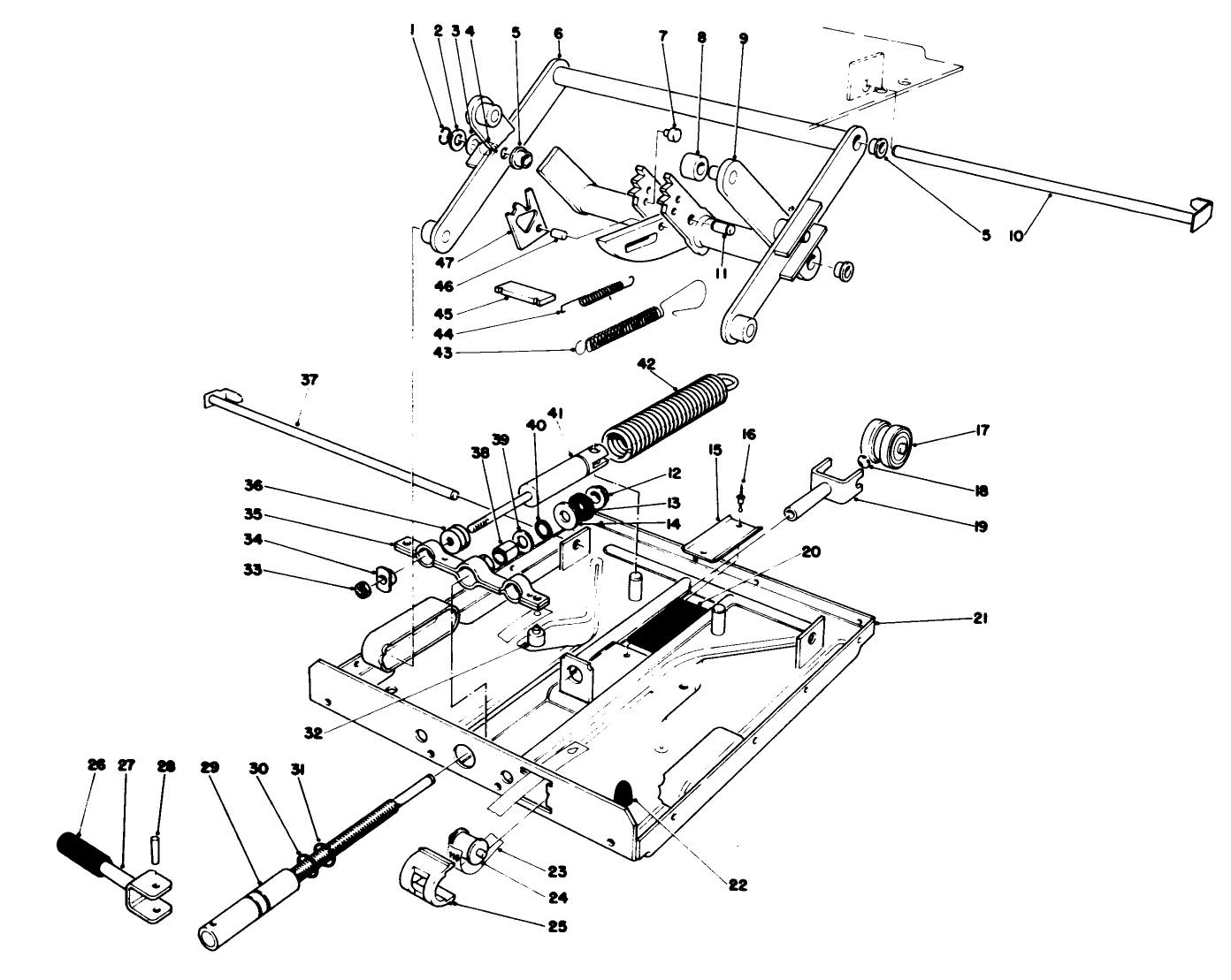 Deluxe Seat Kit Model No. 30786 (continued)