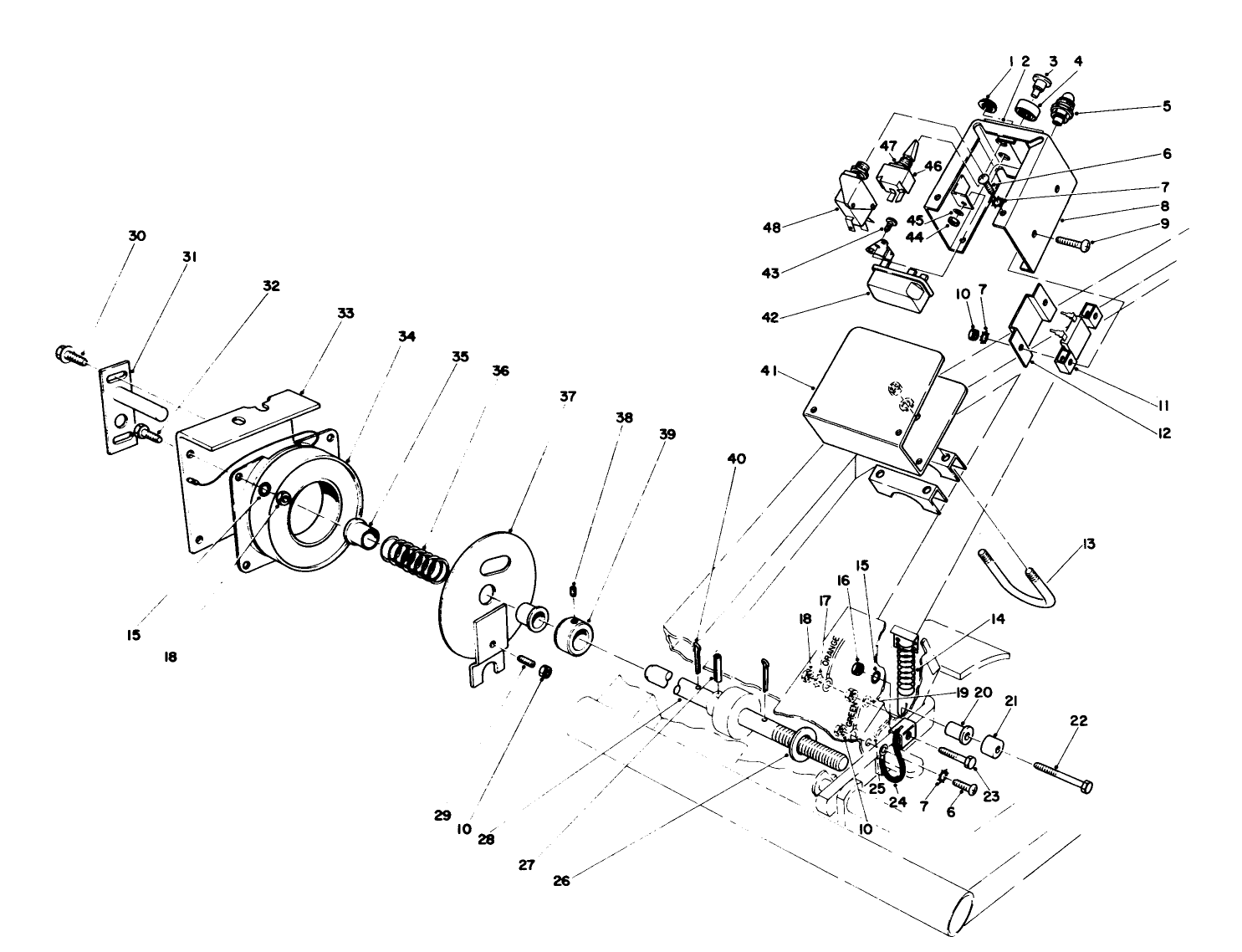 Cruise Control Kit Model No. 30777 (optional)