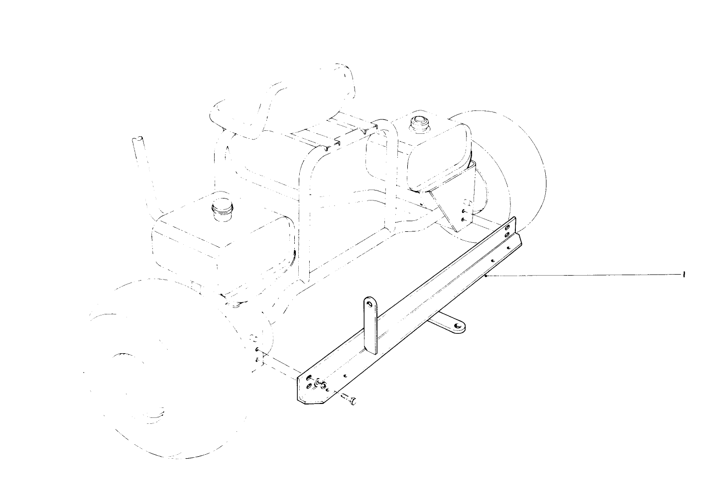 Hitch Kit Model No. 08833 (optional)