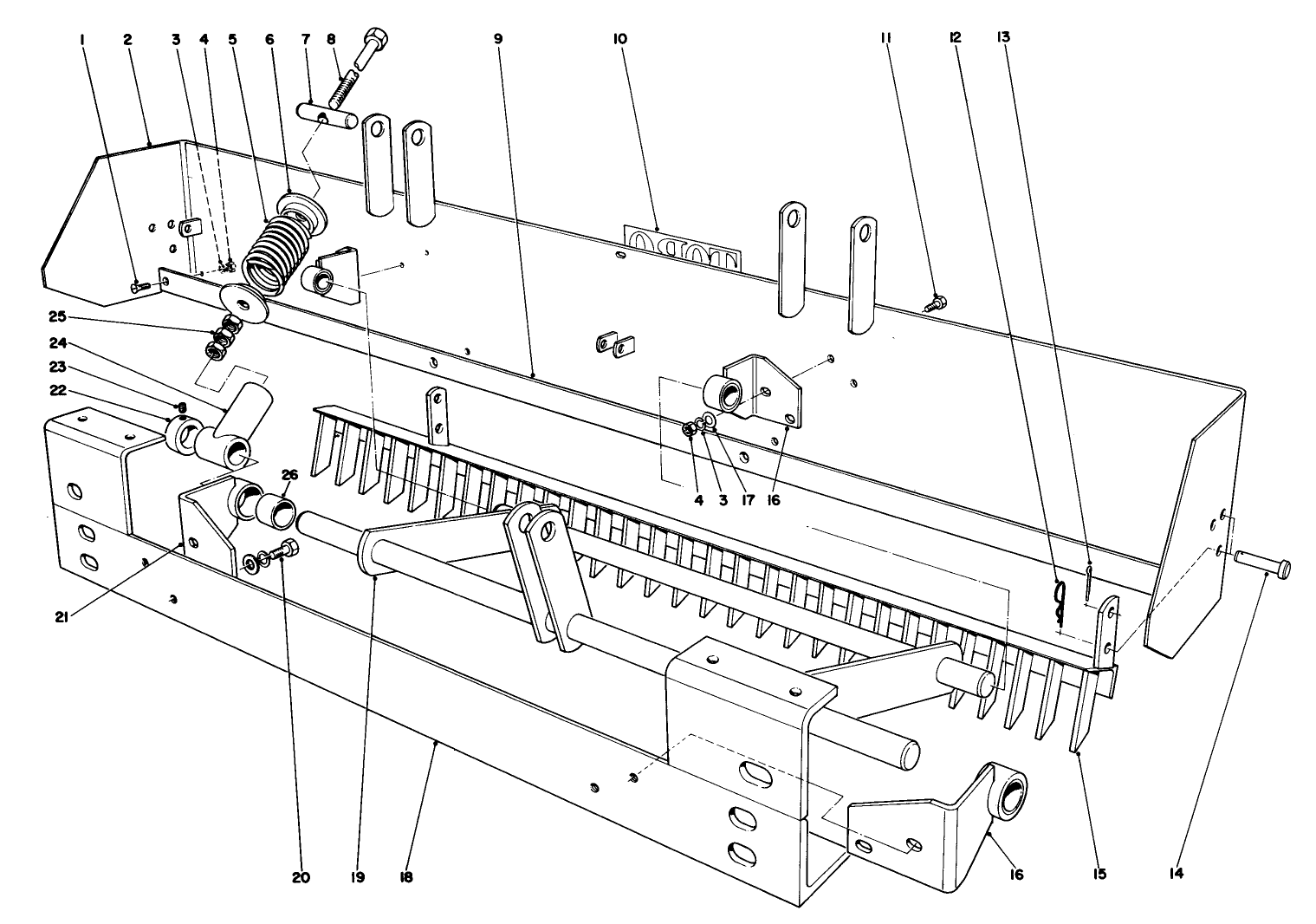 Finish Grader Kit Model No. 08867 (optional)