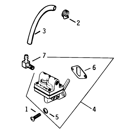 Fuel Pump-Engine Kohler Model No. K321s Spec. No. 64434 (continued)