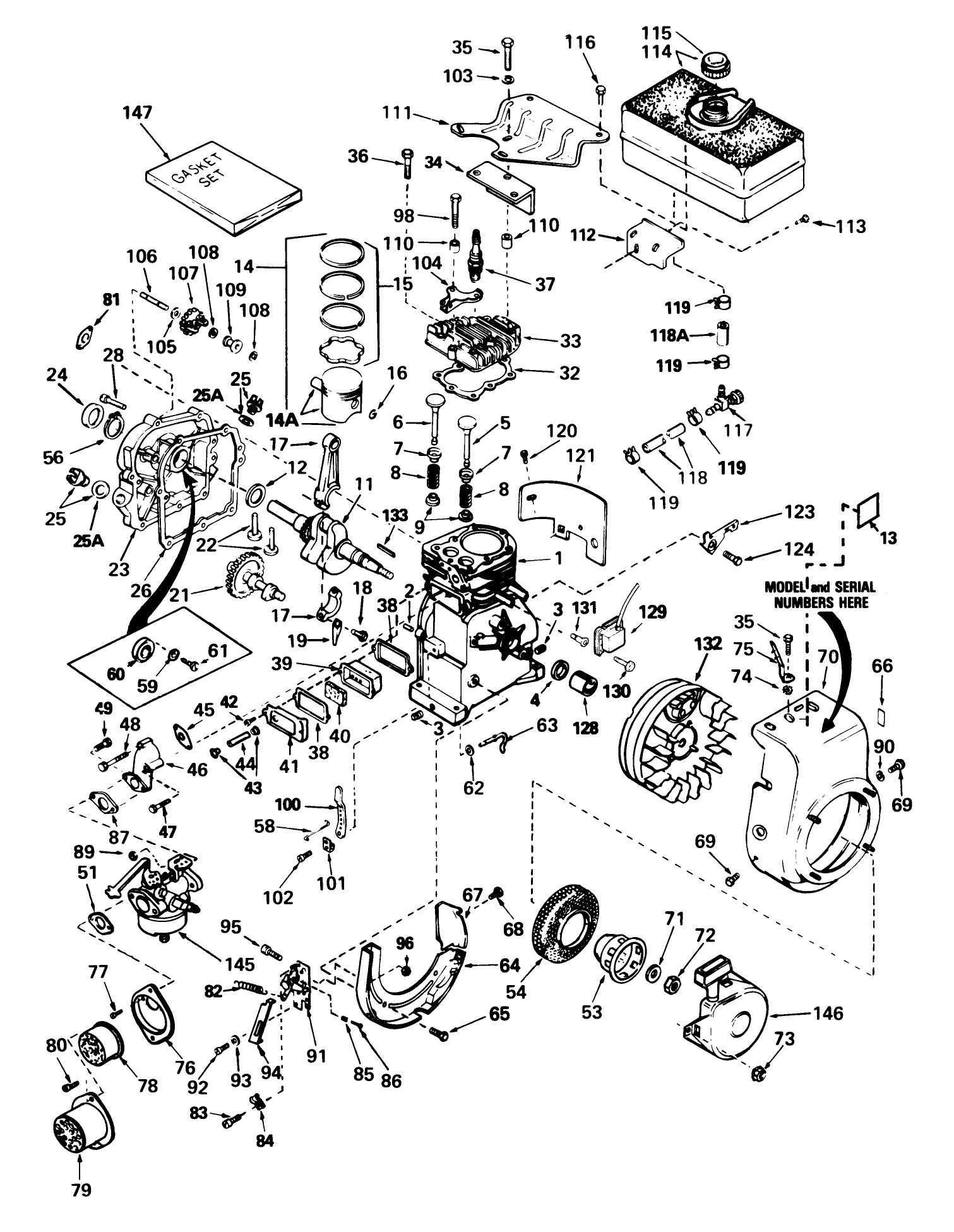 Engine Model No. H35-45492r (continued)