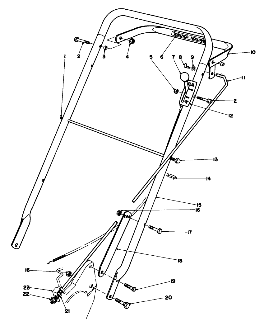 Handle Assembly (model 22035)