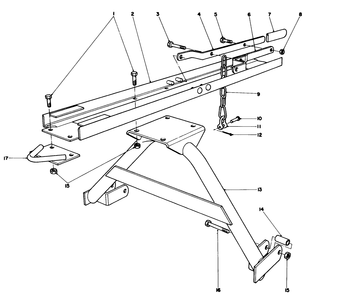 Trailing Unit Frame Assembly