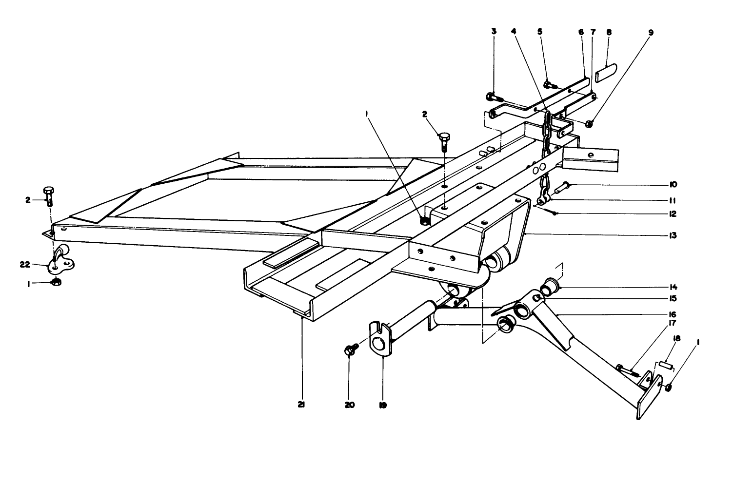 Wing Unit Frame Assembly