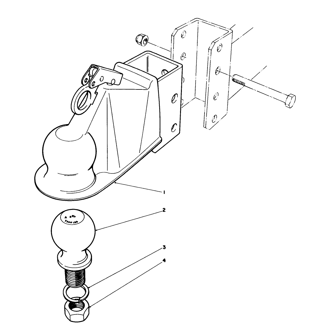 Ball Coupler Kit No. 53-9760 (optional)