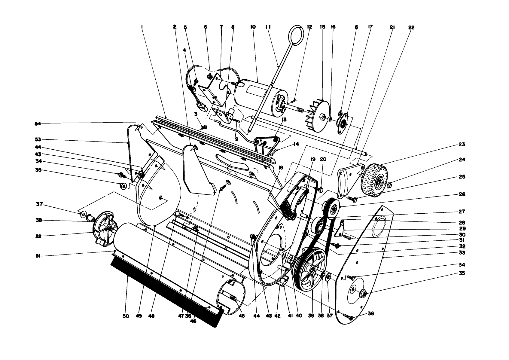 Lower Main Frame Assembly