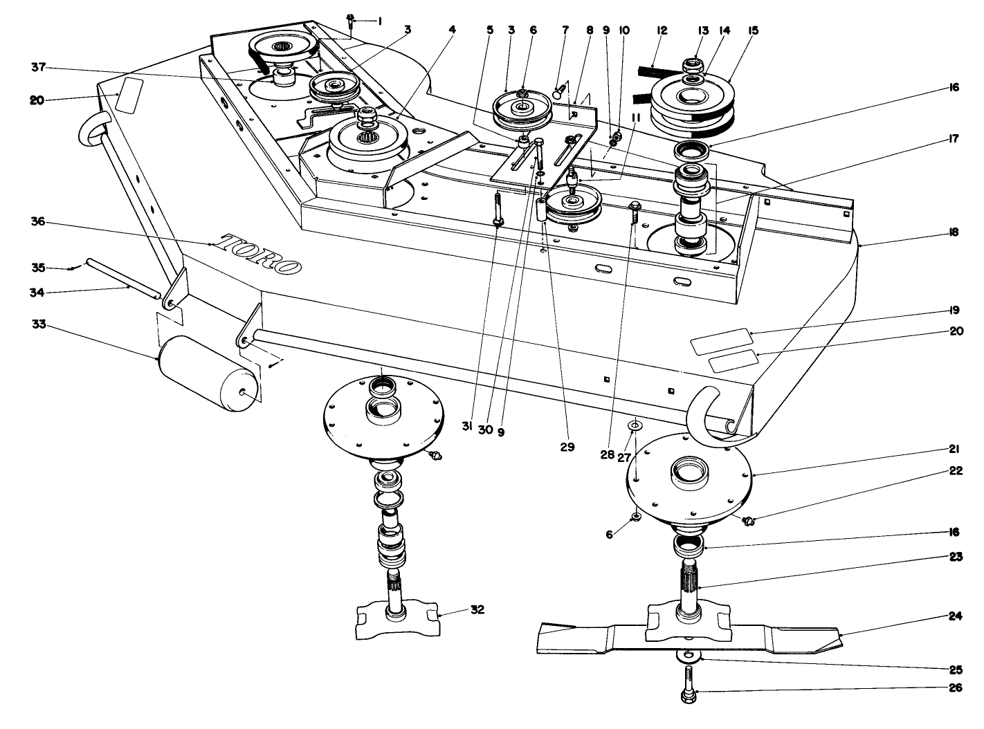 Cutting Unit Model No. 30710