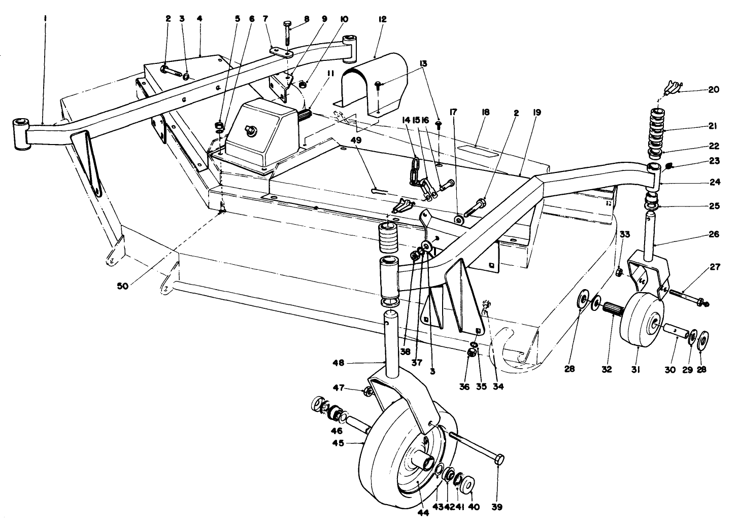 Cutting Unit Model No. 30710 (continued)