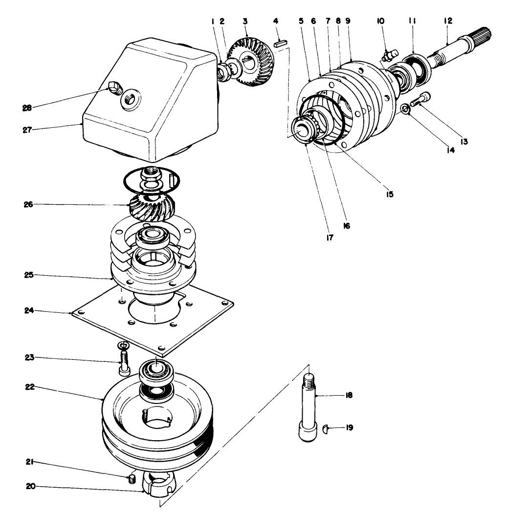 Cutting Unit Model No. 30721 & 30710