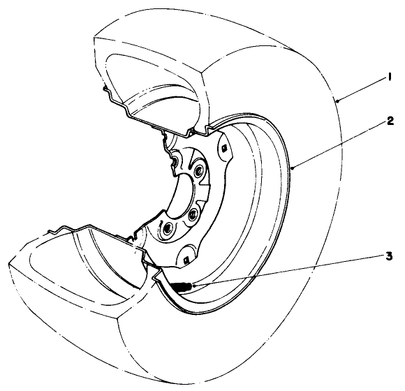 Tire & Wheel Assembly 23 X 10.50 X 12 (optional) No. 36-1050