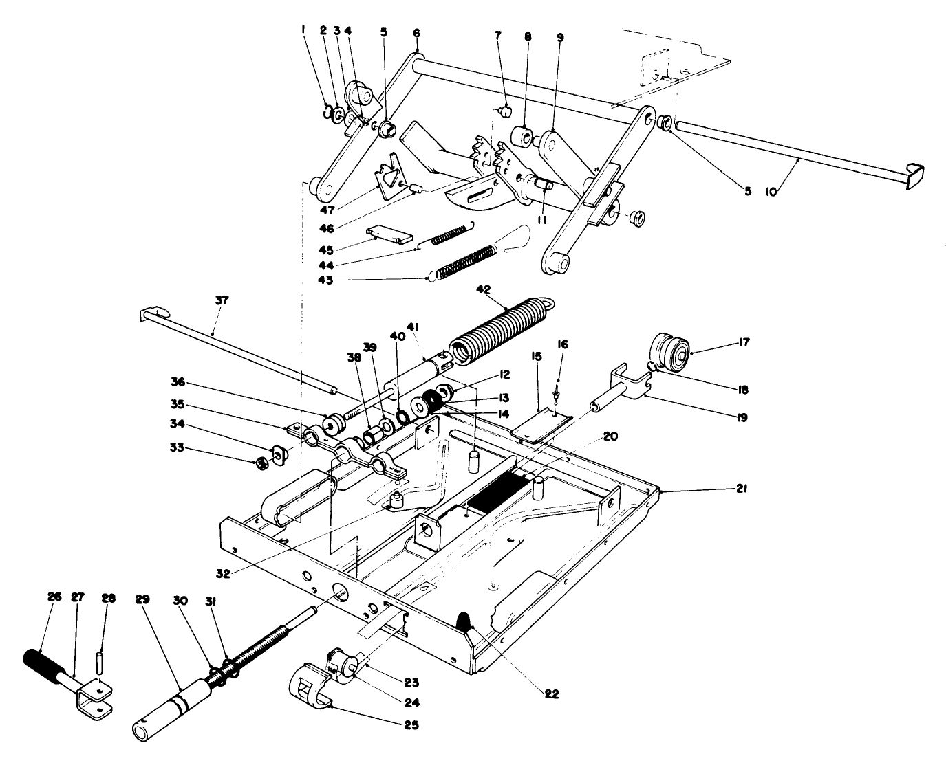 Deluxe Seat Kit Model No. 30786 (continued)