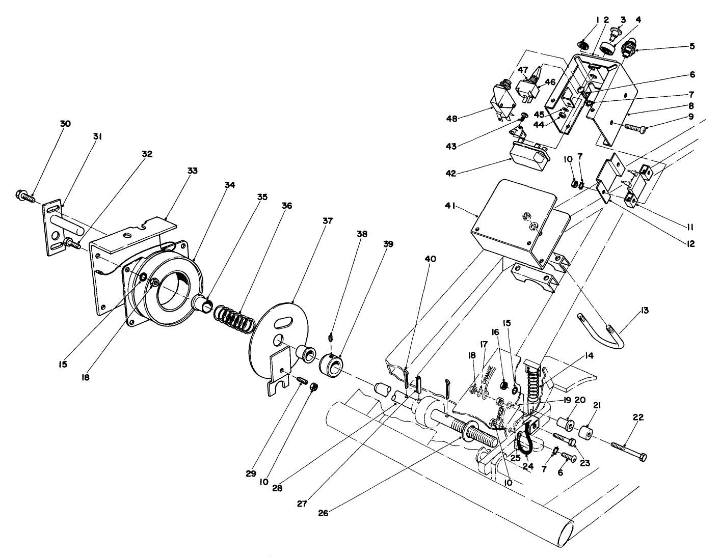 Cruise Control Kit Model No. 30777 (optional)