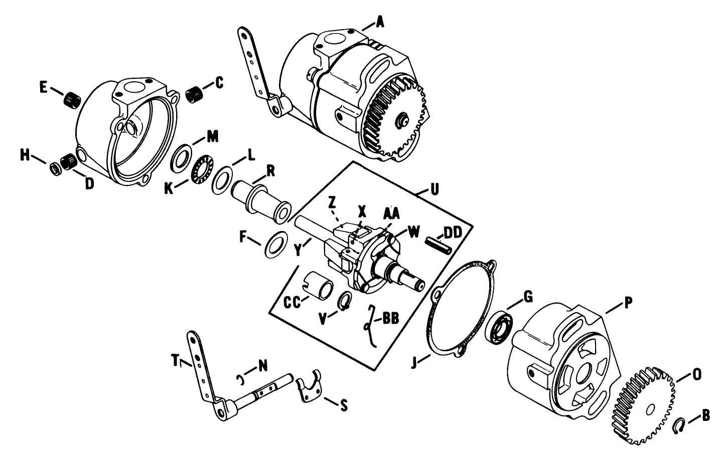 Governor Assembly Engine Kohler Model No. K582qs Type No. Ps-36315 (continued)