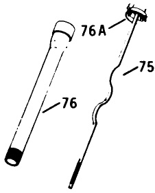 Engine Kohler Model No. K582gs Type No. Ps-36315 Dipstick-Group 10