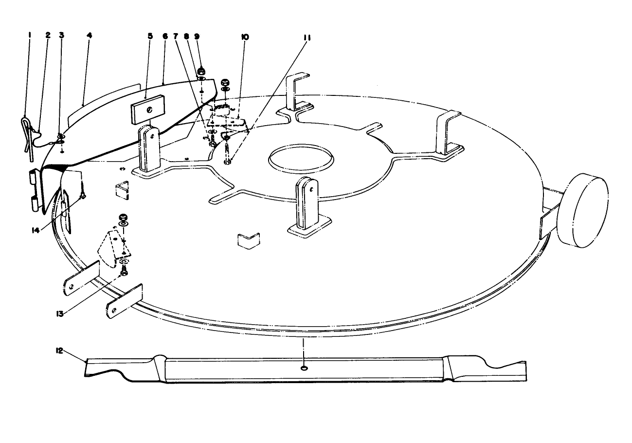 Mulcher Kit Model 59155 (optional)