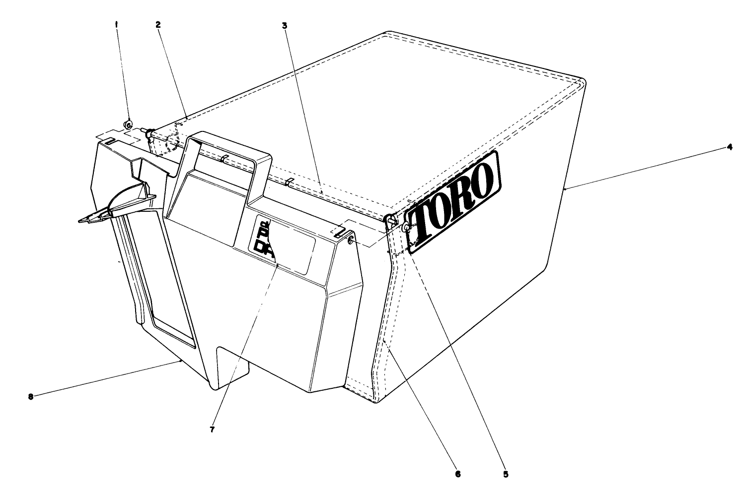 Grass Bag Assembly No. 11-0189