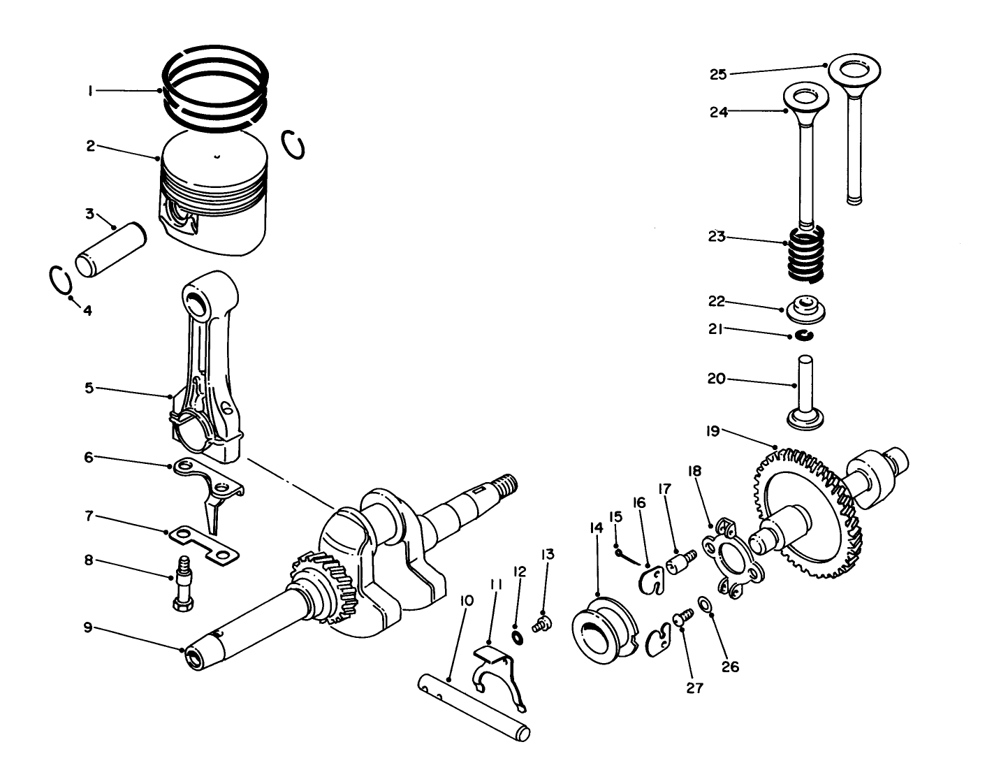 Crank Shaft & Cam Shaft