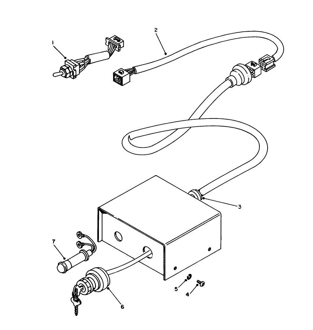 Remote Control Box Assembly No. 50-9160 (optional)