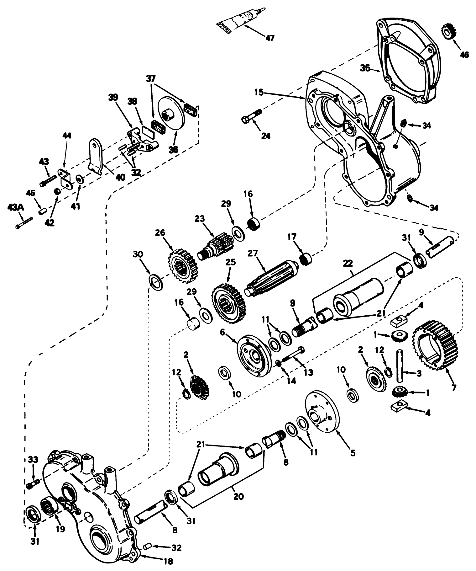 Gear Reduction & Differential No. 540070