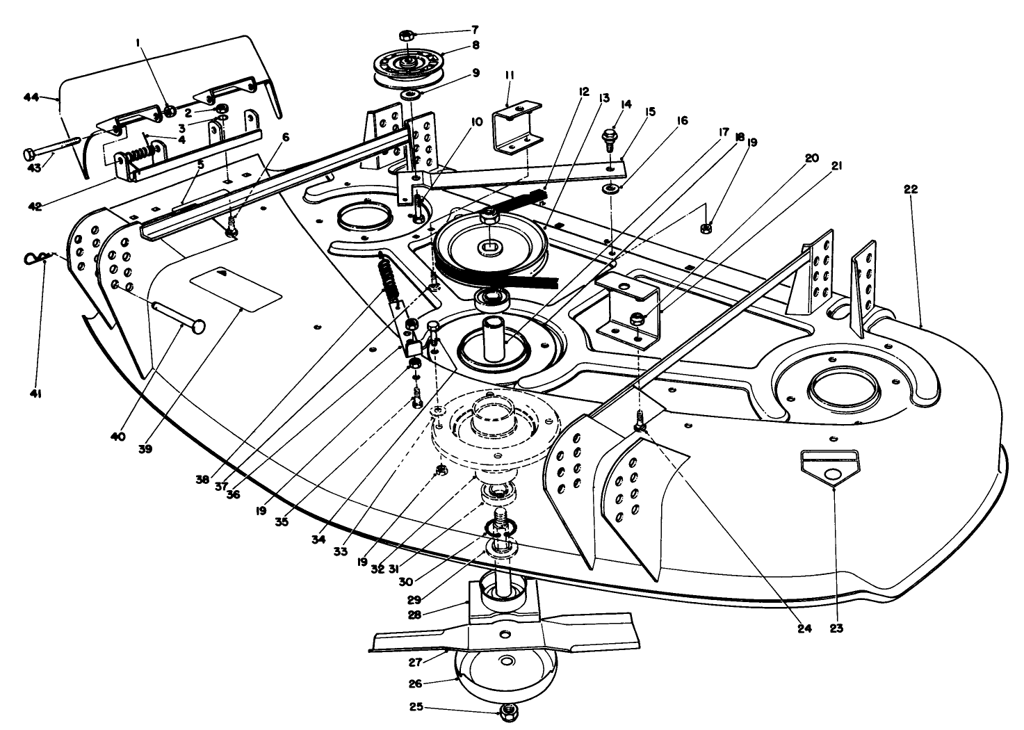 Cutting Unit Model No. 30544