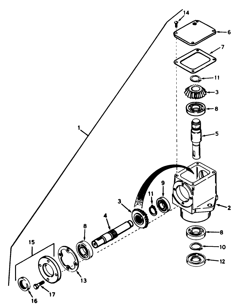 Cutting Unit Model No. 30544 (continued) Right Angle Drive Head No. 54-2320