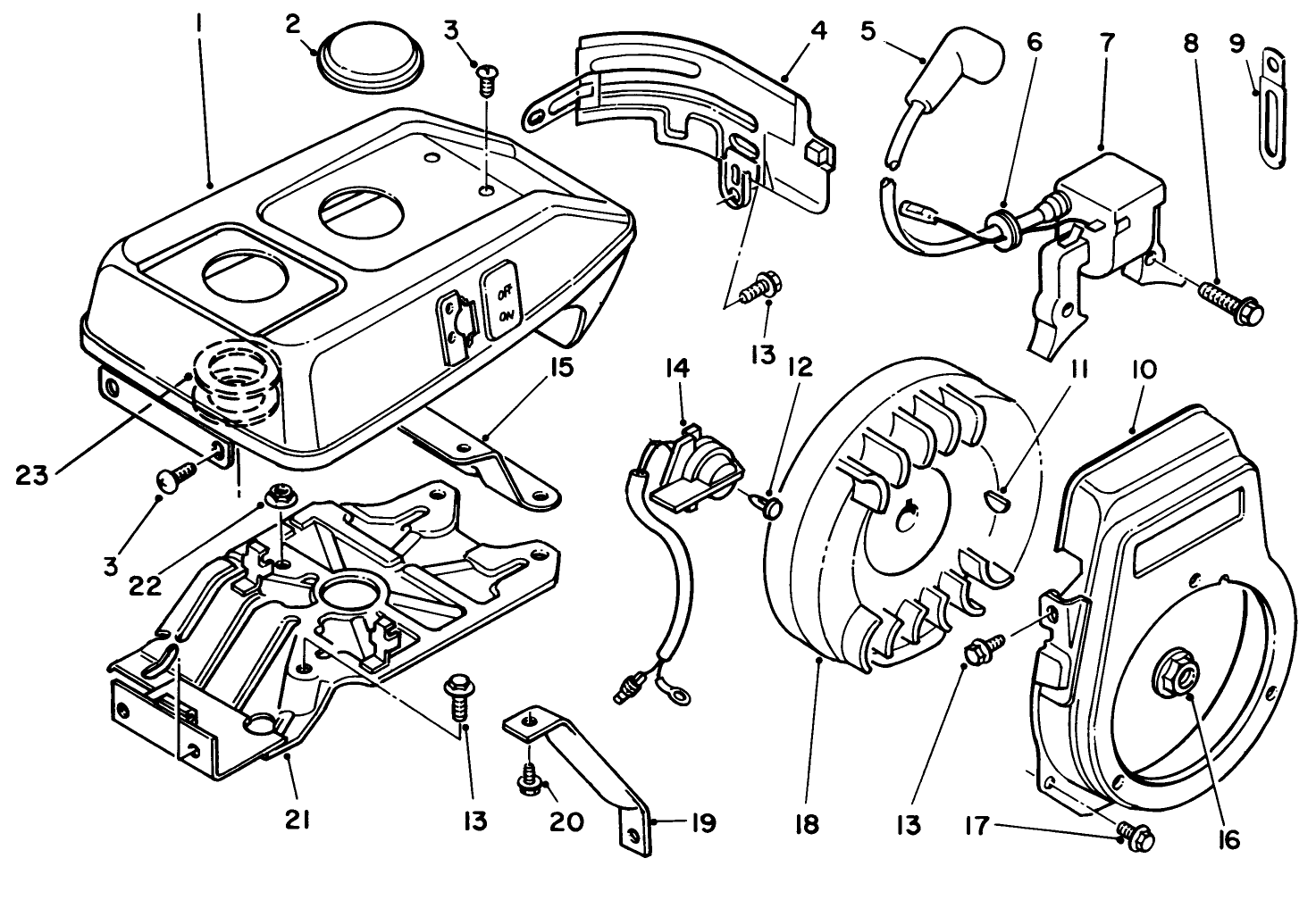 Magneto & Cowling Assembly