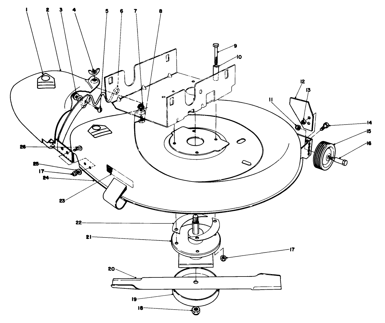 Mower Housing Assembly