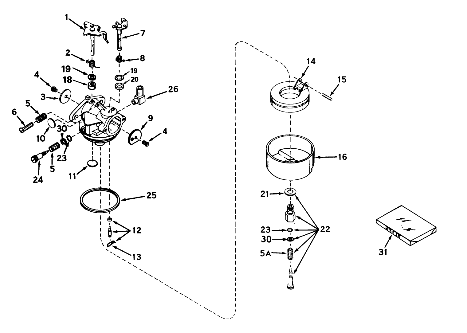 Carburetor No. 631449