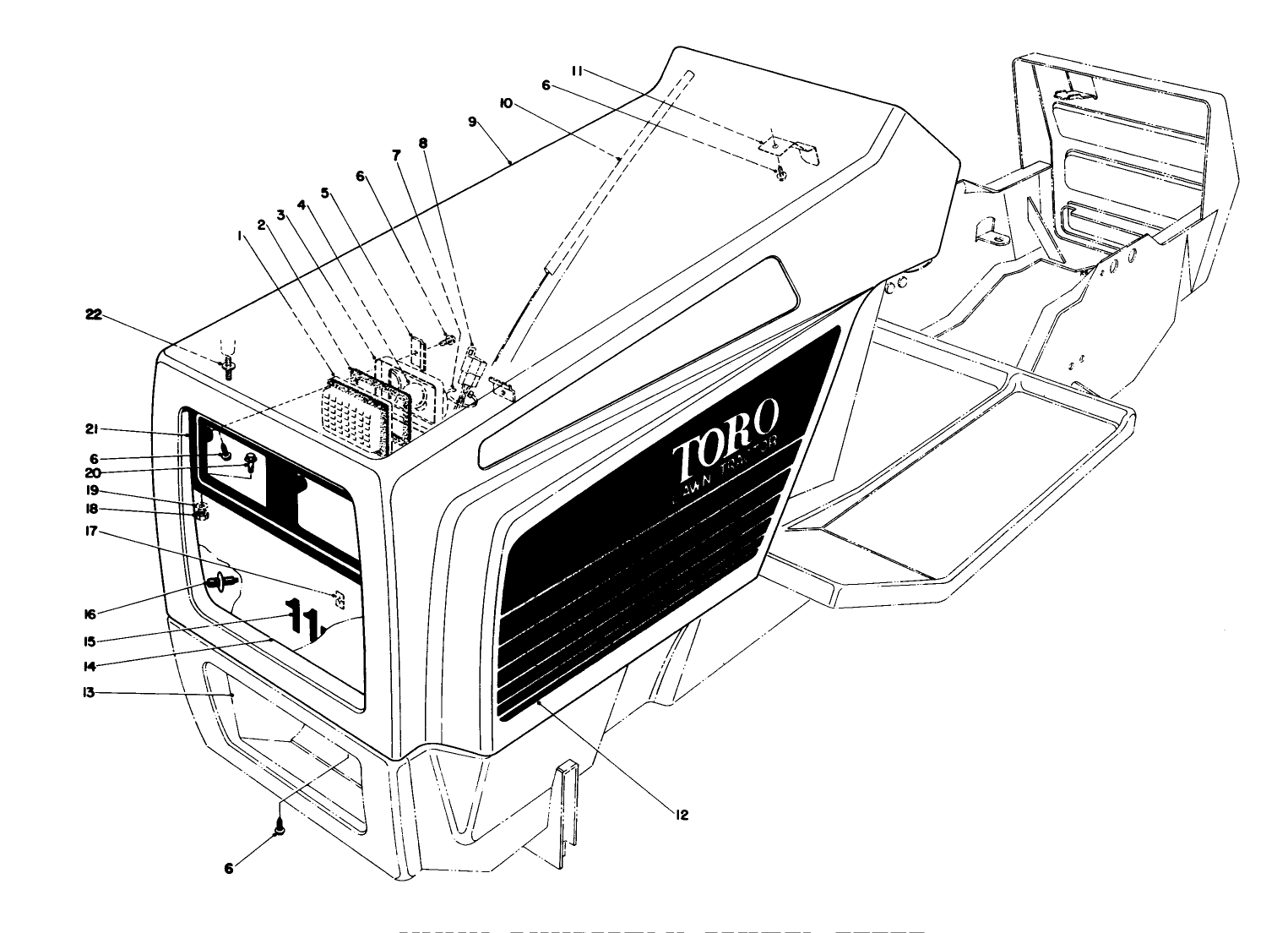 Hood Assembly Model 57360