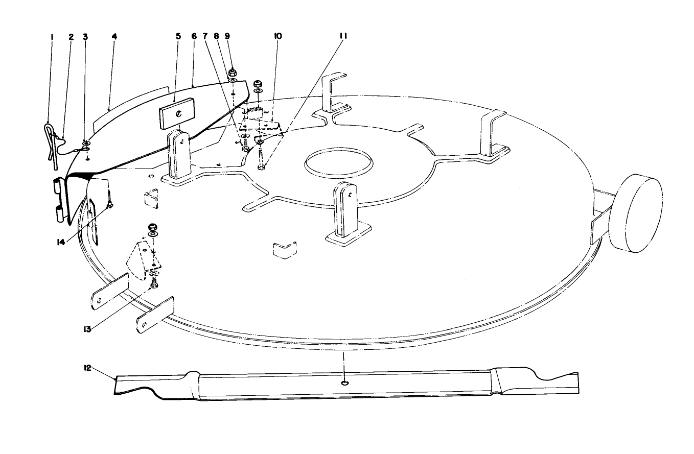 Mulcher Kit Model 59155 (optional)