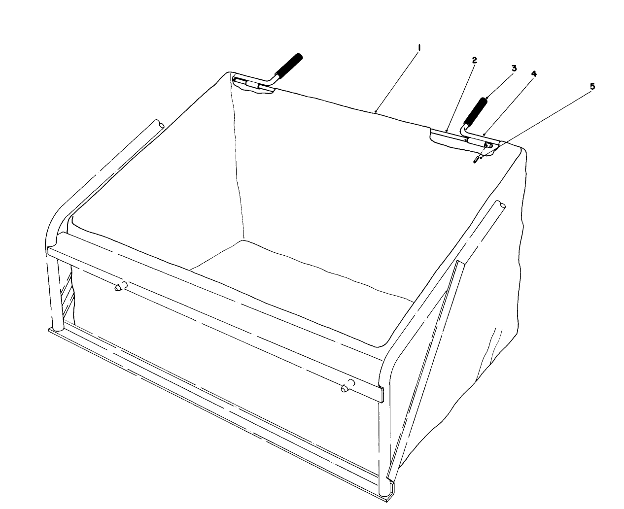 Leaf Bag Model 59123 (for Use On Twin Bagger Grass Catcher)(optional)