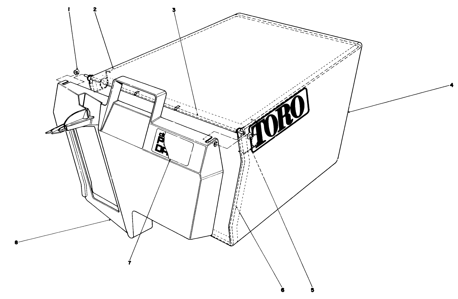 Grass Bag Assembly No. 11-0189