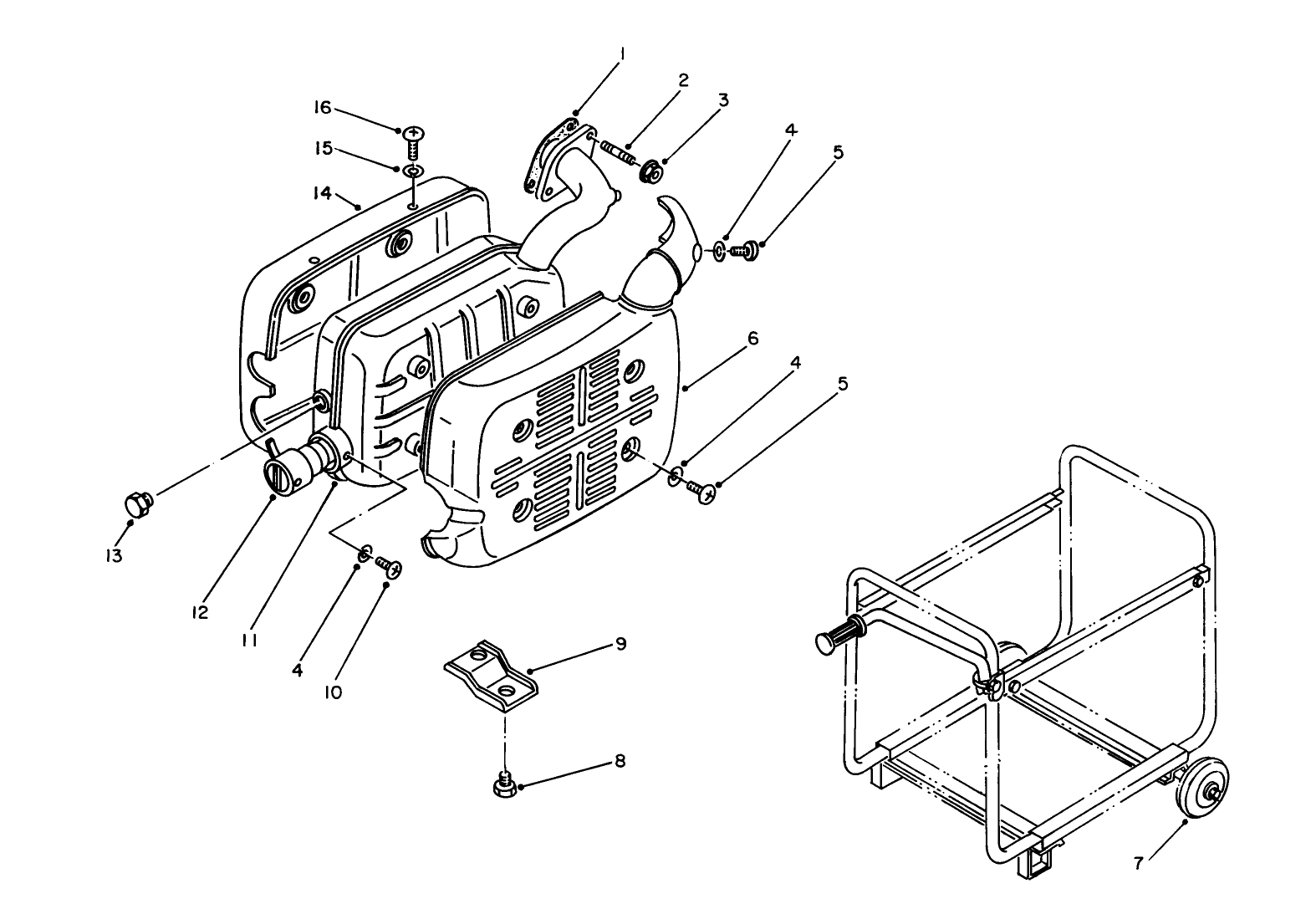 Muffler-Exhaust Assembly