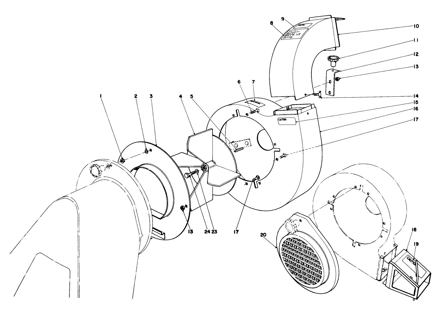 Blower Assembly (model 62912 & 62923)