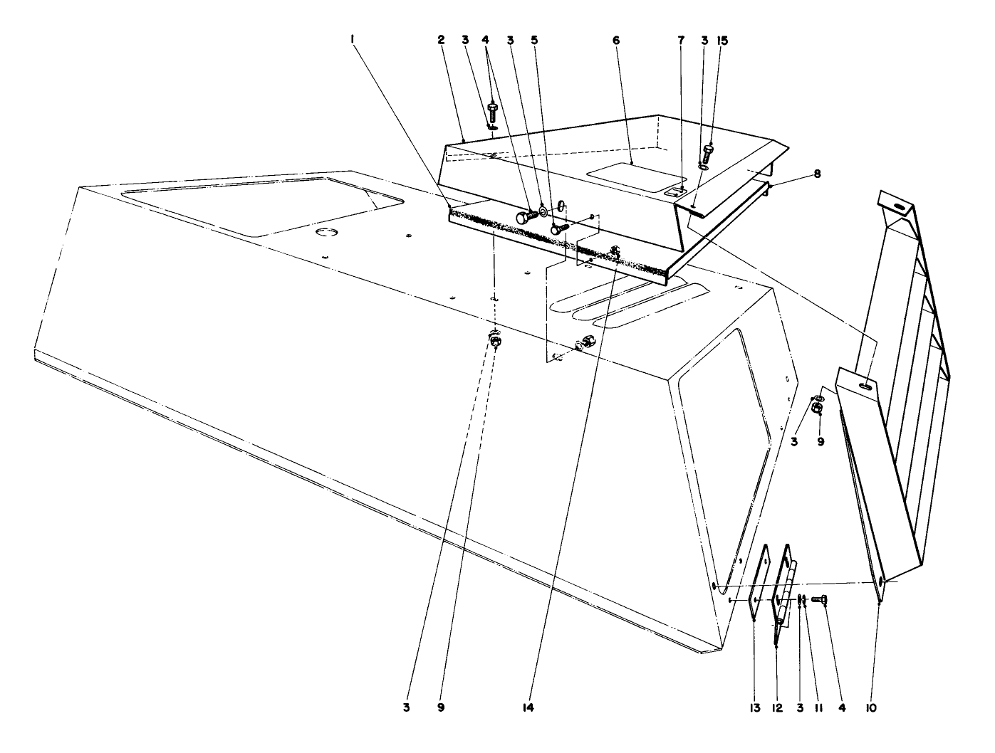 Cover Top Outlet And Discharge Louver