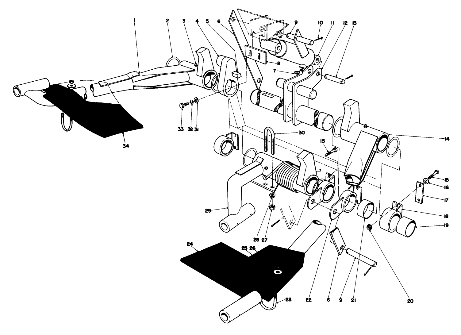 Push Arm Assembly