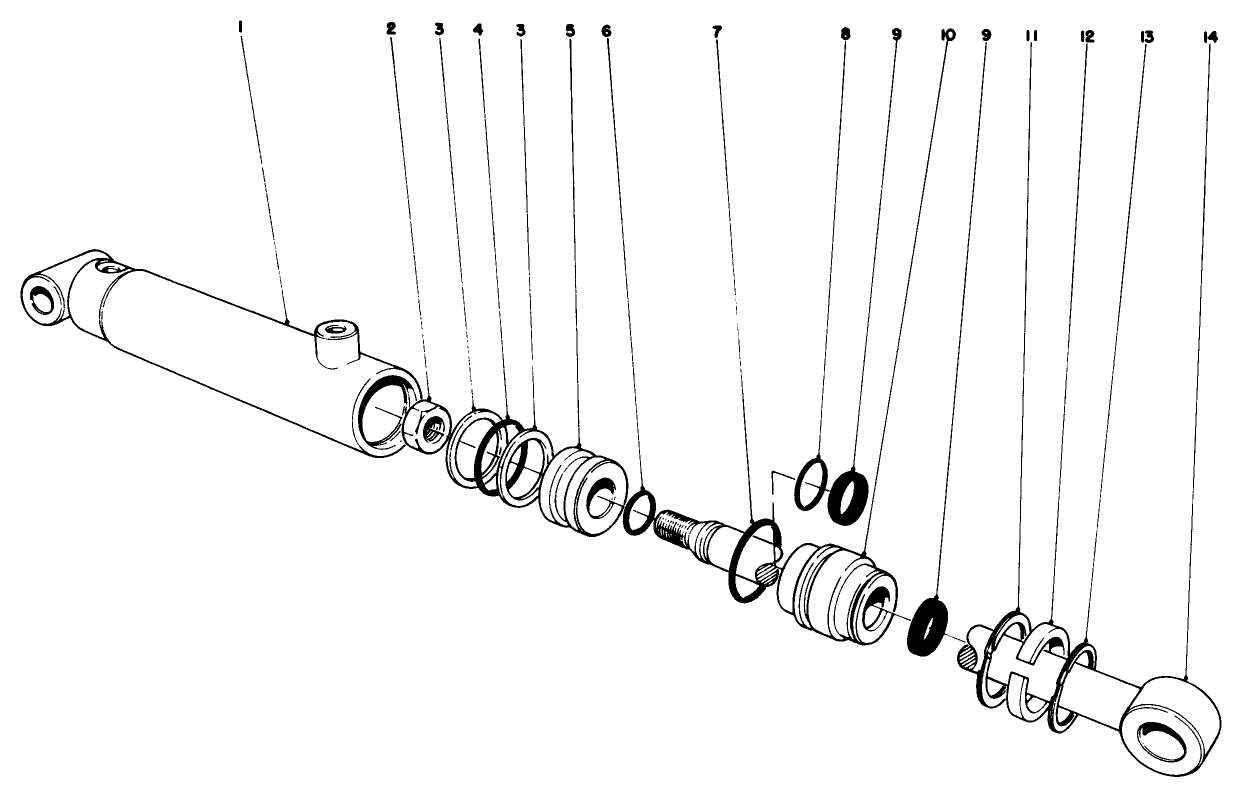 Hydraulic Cylinder No. 29-2700