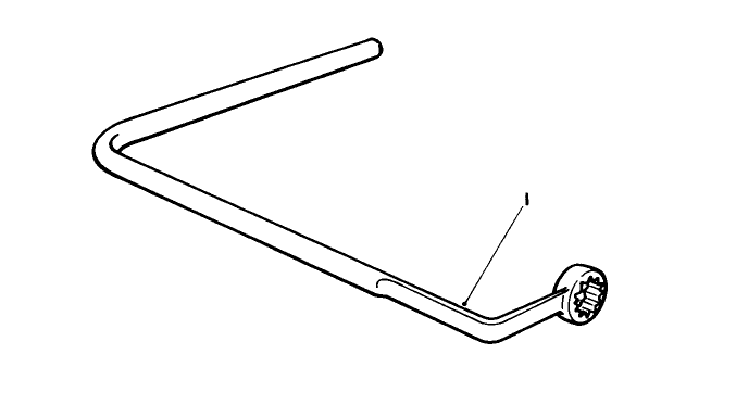 Reel Adjusting Wrench No. 42-3330