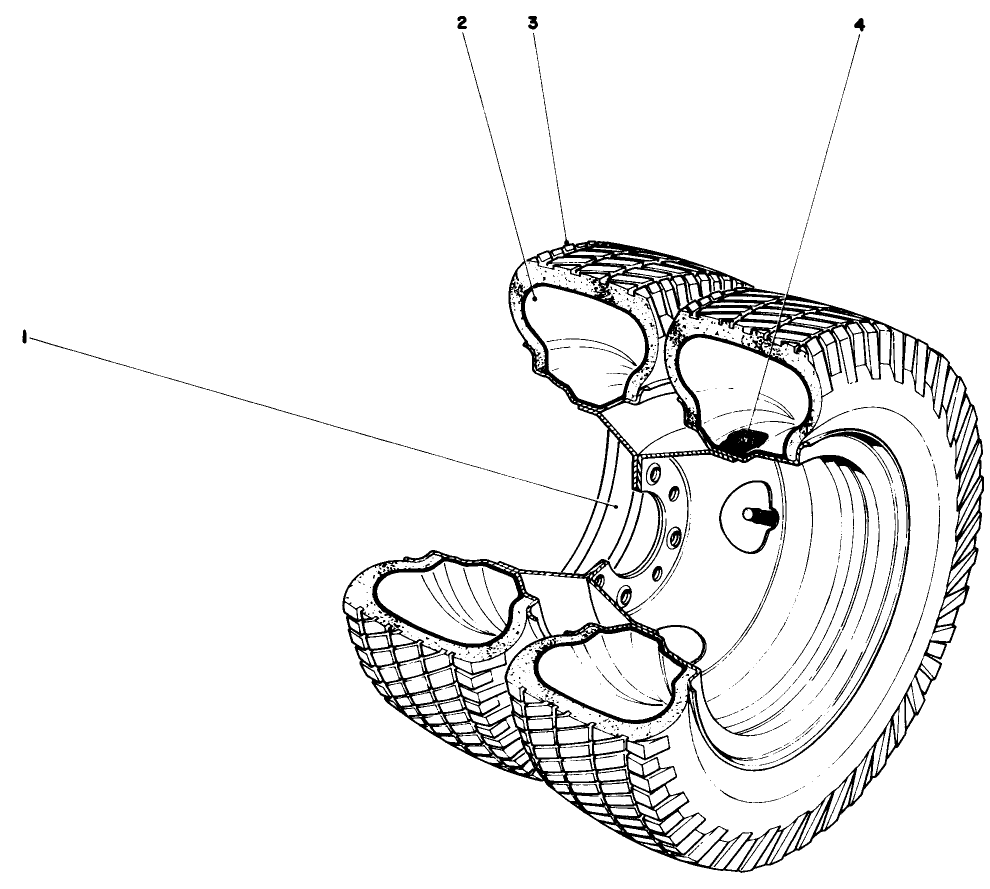 Rear Tires And Rims 8.00 X 16 Field Installed Kit No. 70200