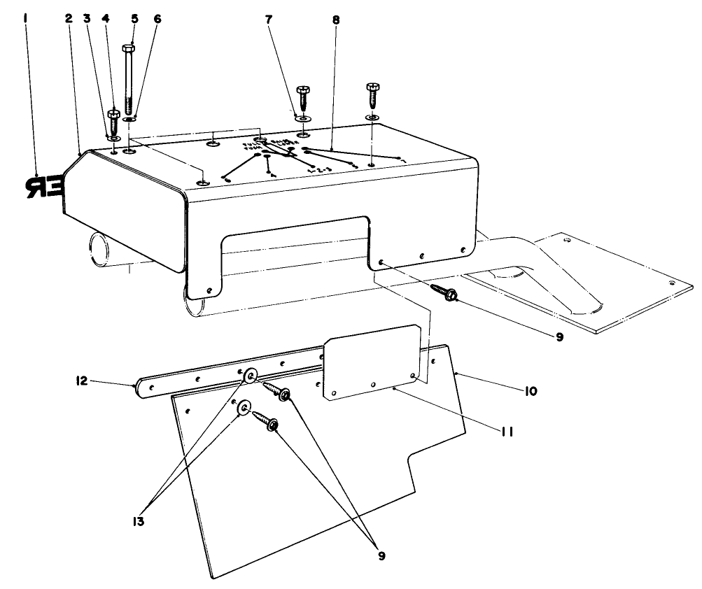 Valve Cover And Shield Assembly