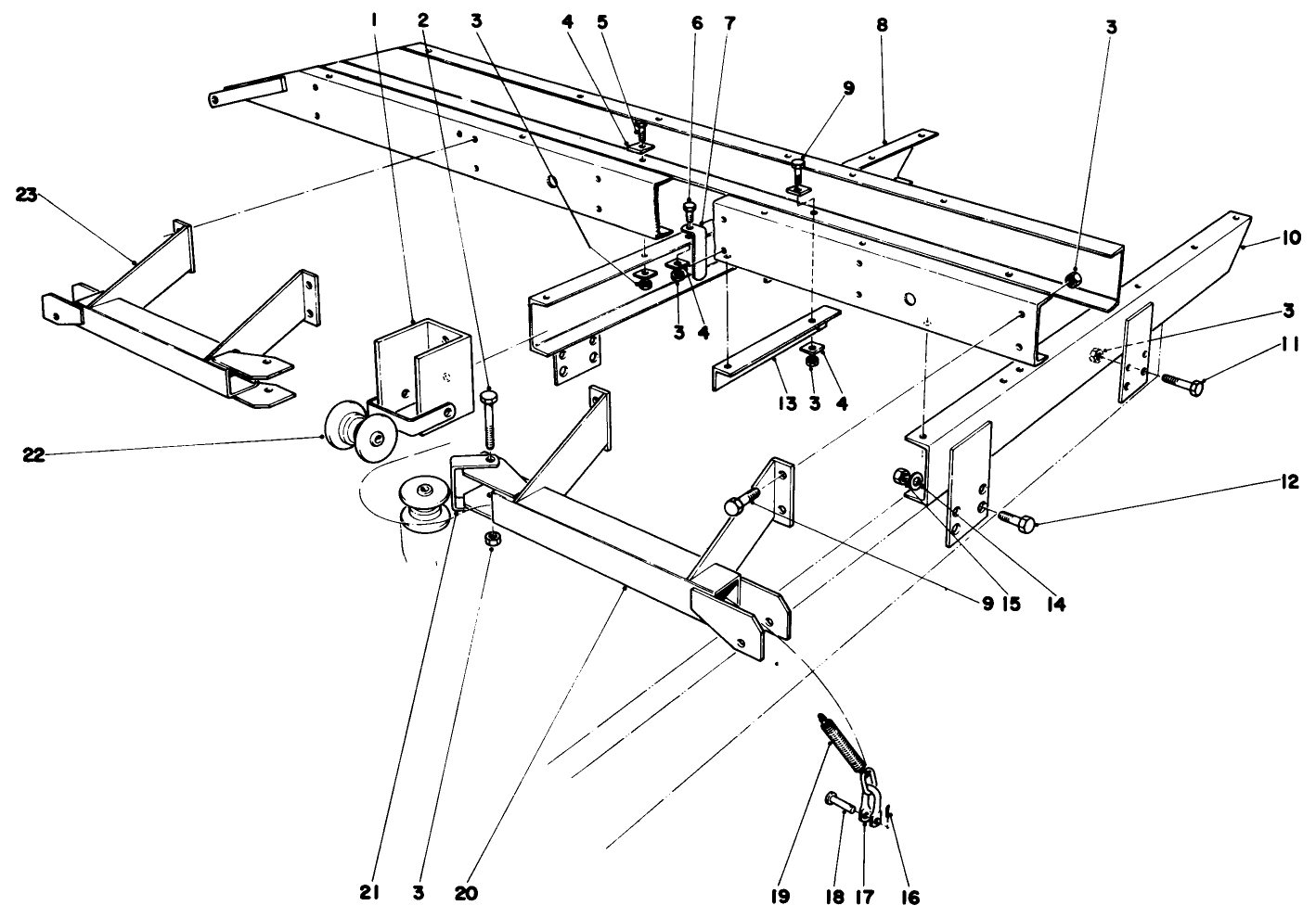 Main Frame Assembly-Front