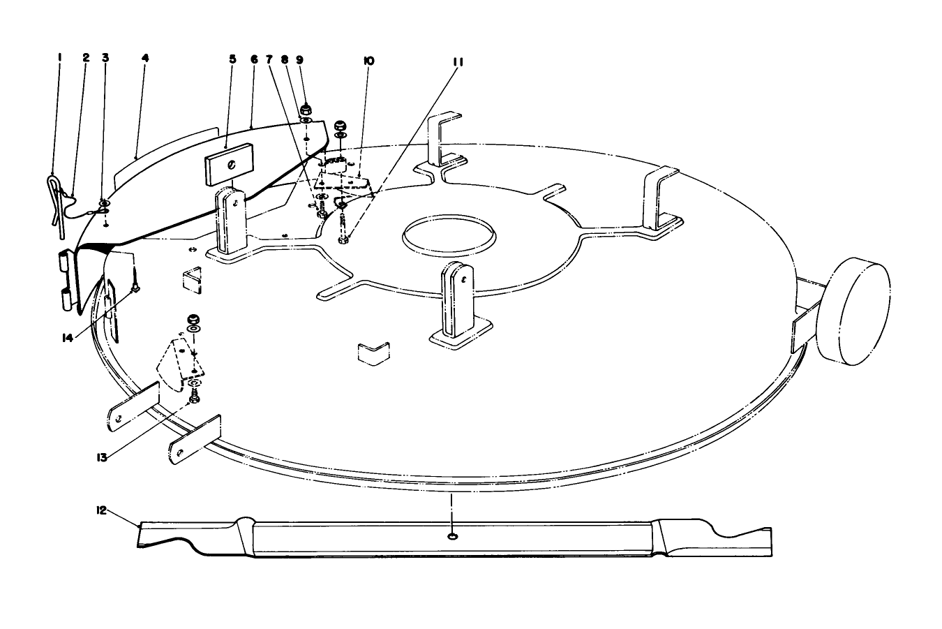 Mulcher Kit Model 59155 (optional)