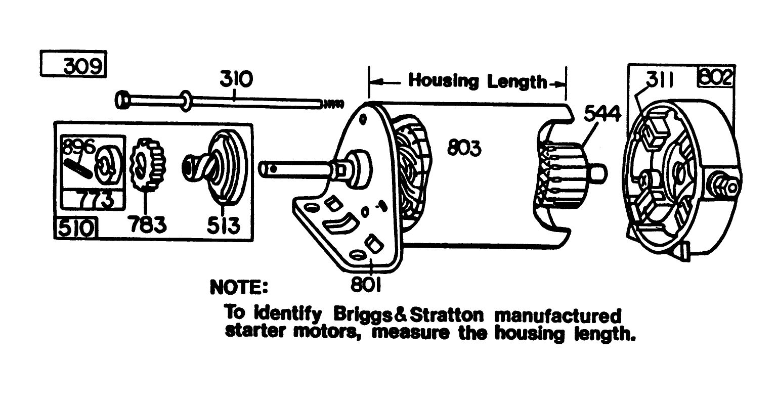 Engine Briggs & Stratton Model No. 191707-2132-01