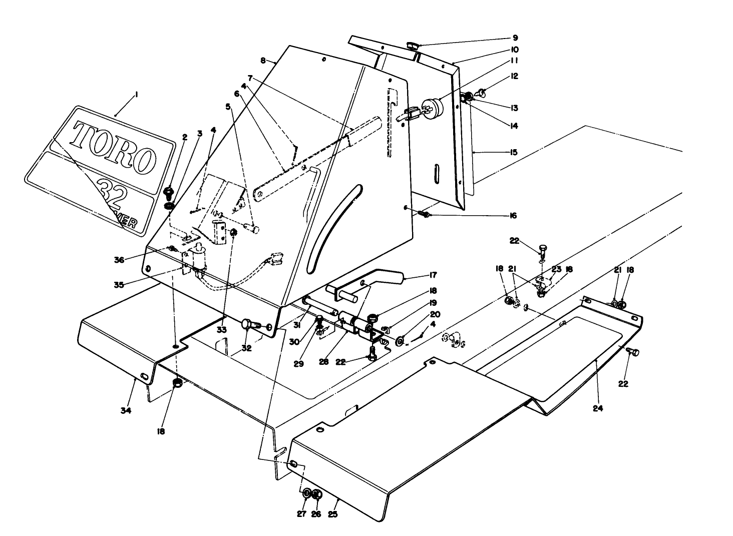 Front Tower Assembly